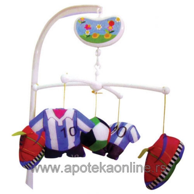 BIBA TOYS MUZIČKA VRTEŠKA FUDBAL